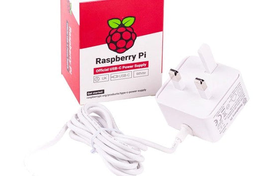Raspberry Pi Power Supply (15W; USB-C; for Pi 4)