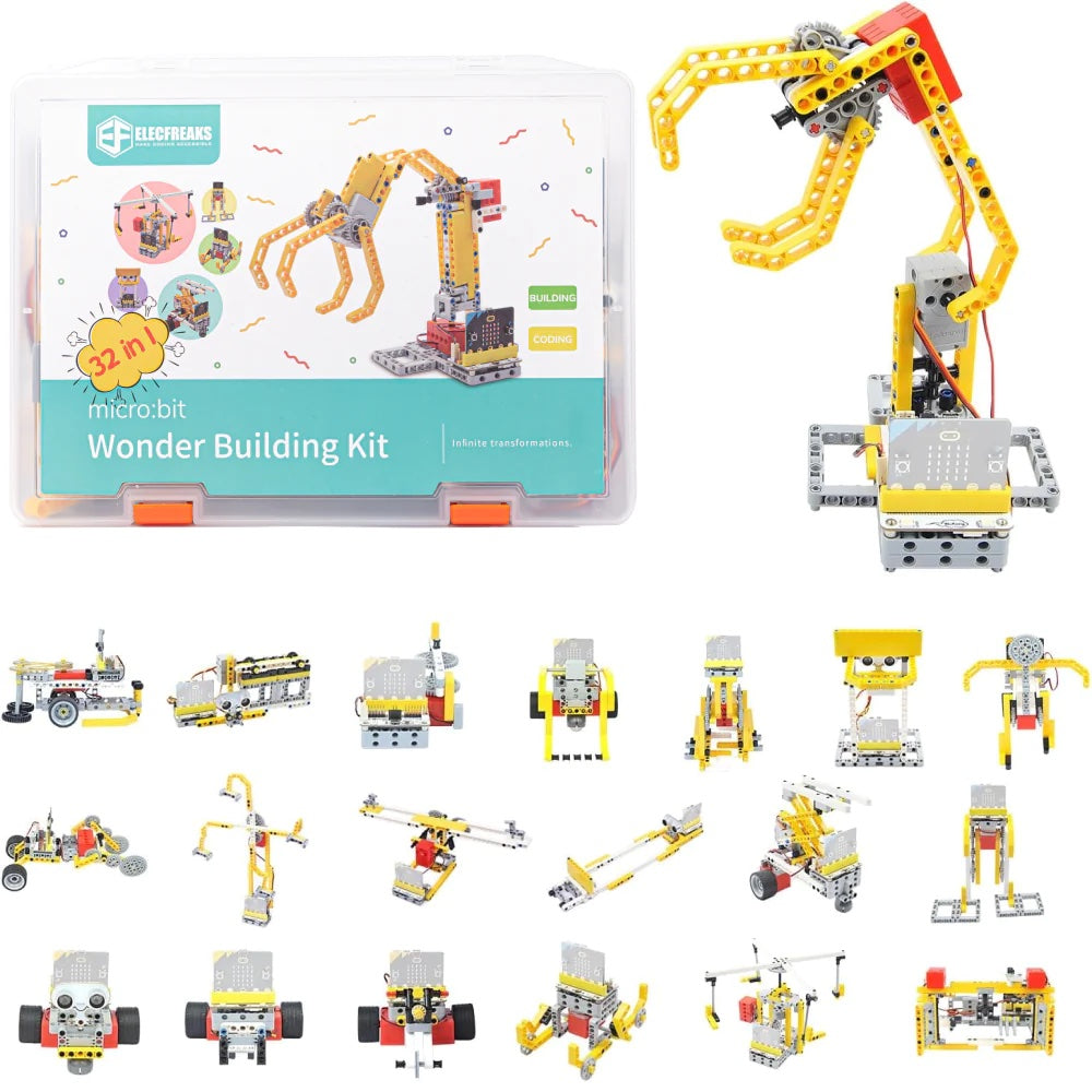ElecFreaks micro:bit 32-in-1 Wonder Building Kit