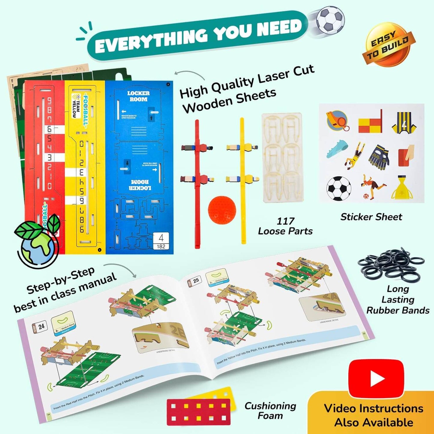 Smartivity Foosball DIY STEAM Construction Game