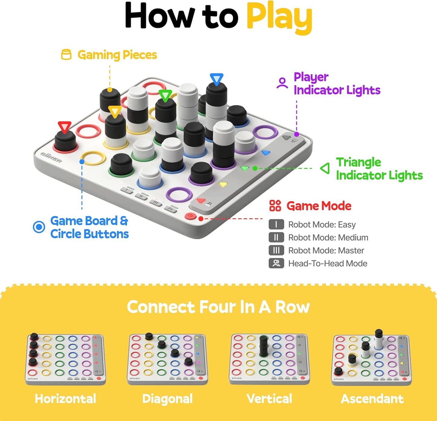 GiiKER Smart Four Board Games