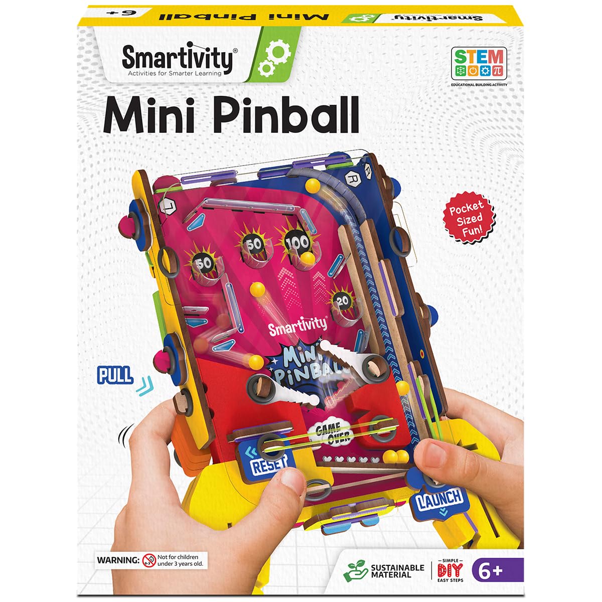 Smartivity Mini Pinball DIY STEAM Construction Game