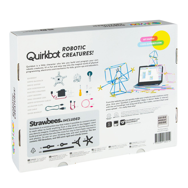 Strawbees Quirkbot Robotic Creatures