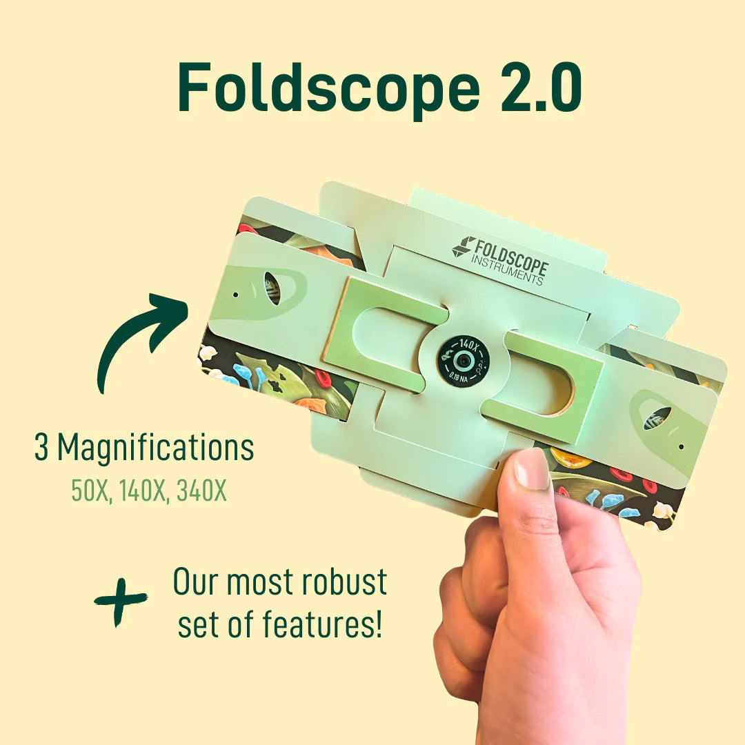 Foldscope 2.0 Explorer Kit