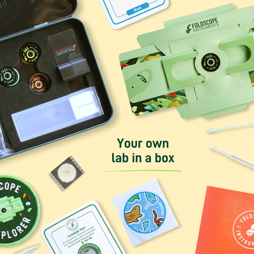 Foldscope 2.0 Explorer Kit