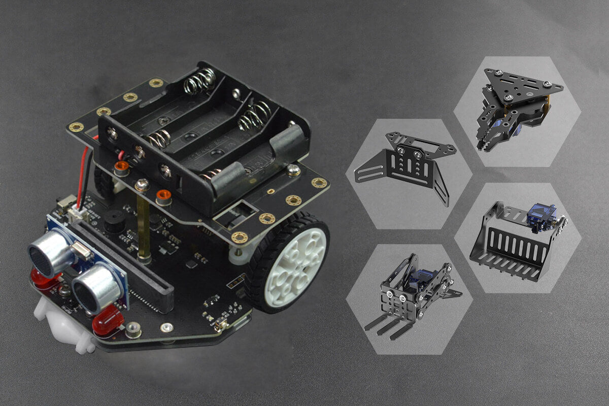 micro:Maqueen Plus V2 (NiMH Rechargeable Battery)