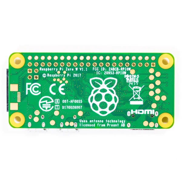 Raspberry Pi Zero W (Unsoldered Headers)