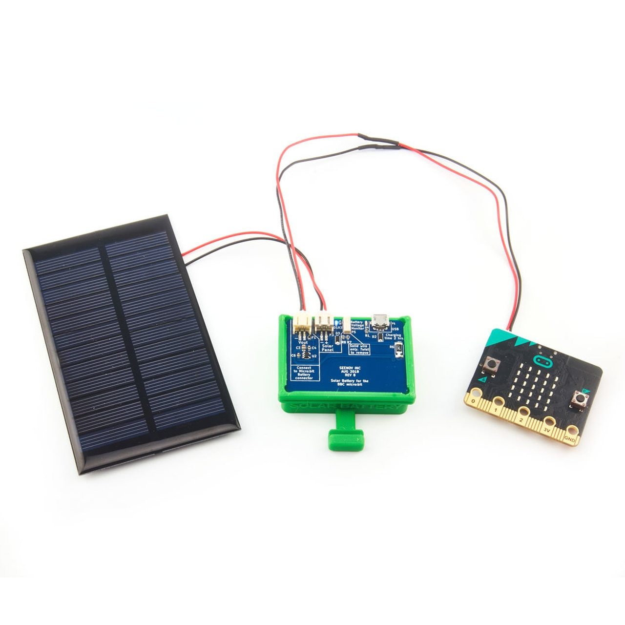 Solar:bit - Solar Powered Battery For Micro:bit