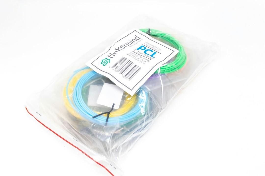 Tinkermind 3D Filament PCL, 10-colour pack