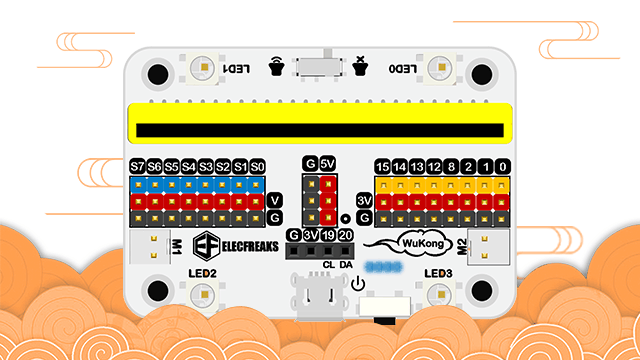 Wukong micro:bit Breakout Board (LEGO-compatible)