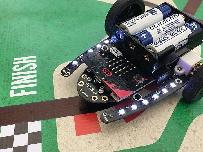 micro:bit Bit:Bot Integrated Robot