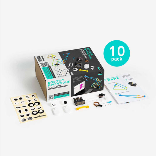 Strawbees Robotic Inventions for micro:bit - 10 Pack