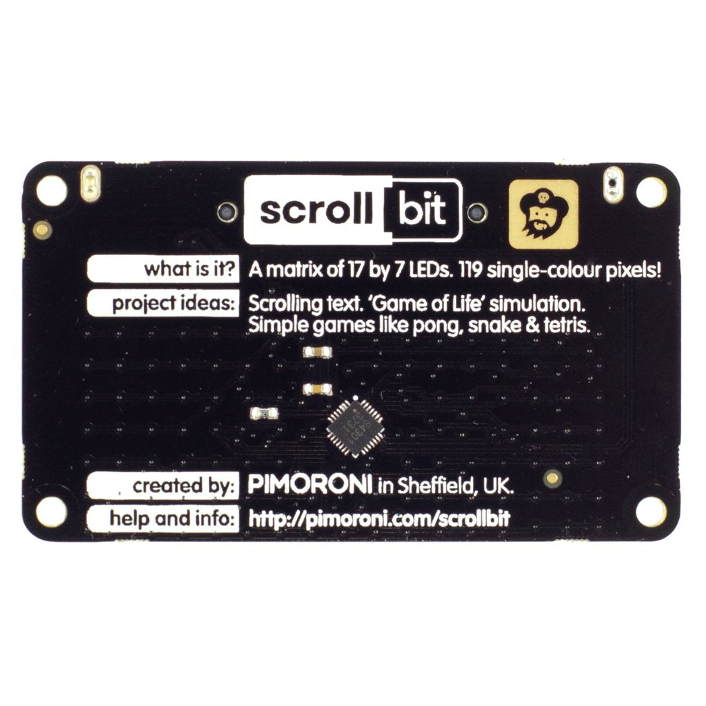 Pimoroni scroll:bit