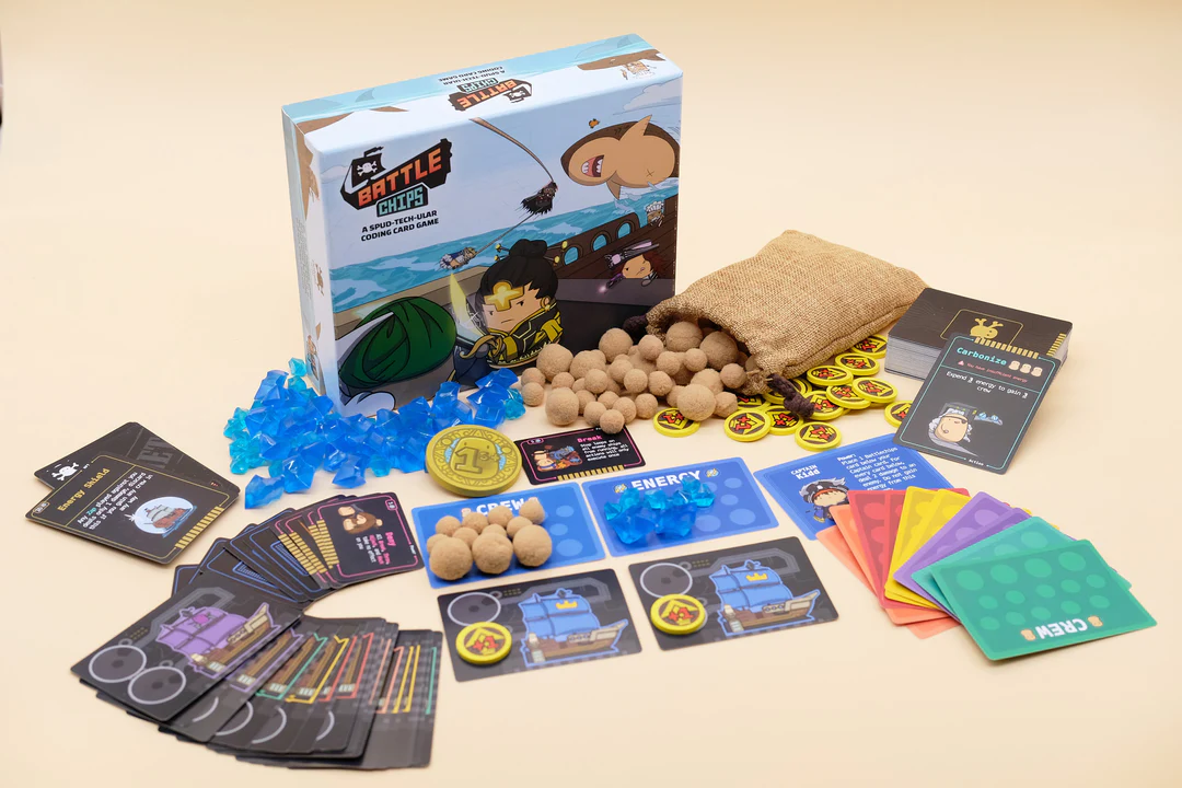Potato Pirates: Battlechips Coding Card Game