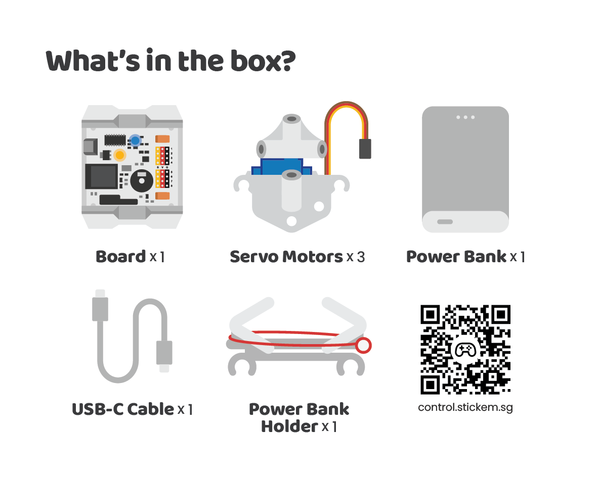 Stick 'Em Electronics Kit