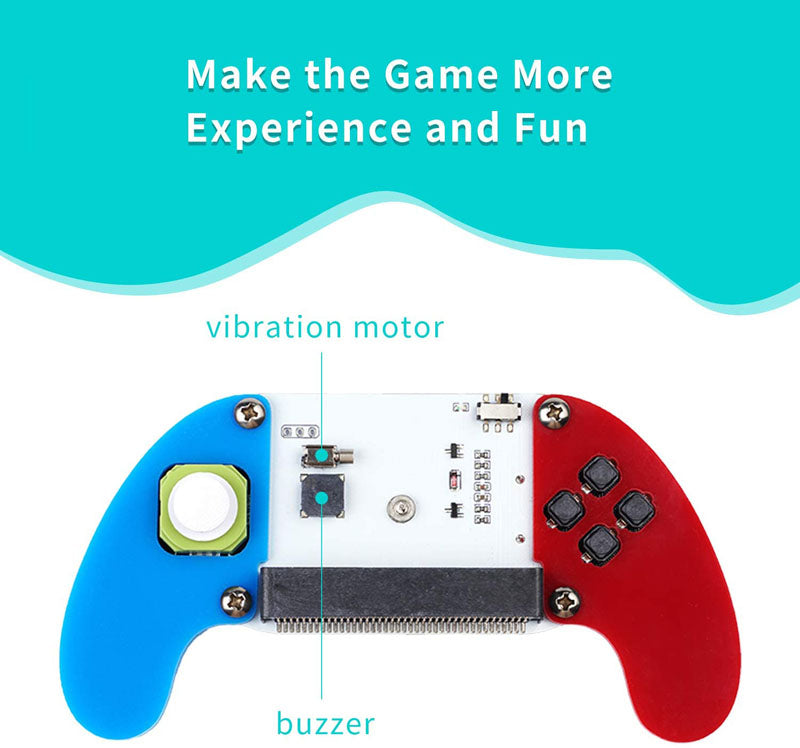 ElecFreaks Joystick:bit 2 Kit: Remote Controller (with Acrylic Handle) for micro:bit