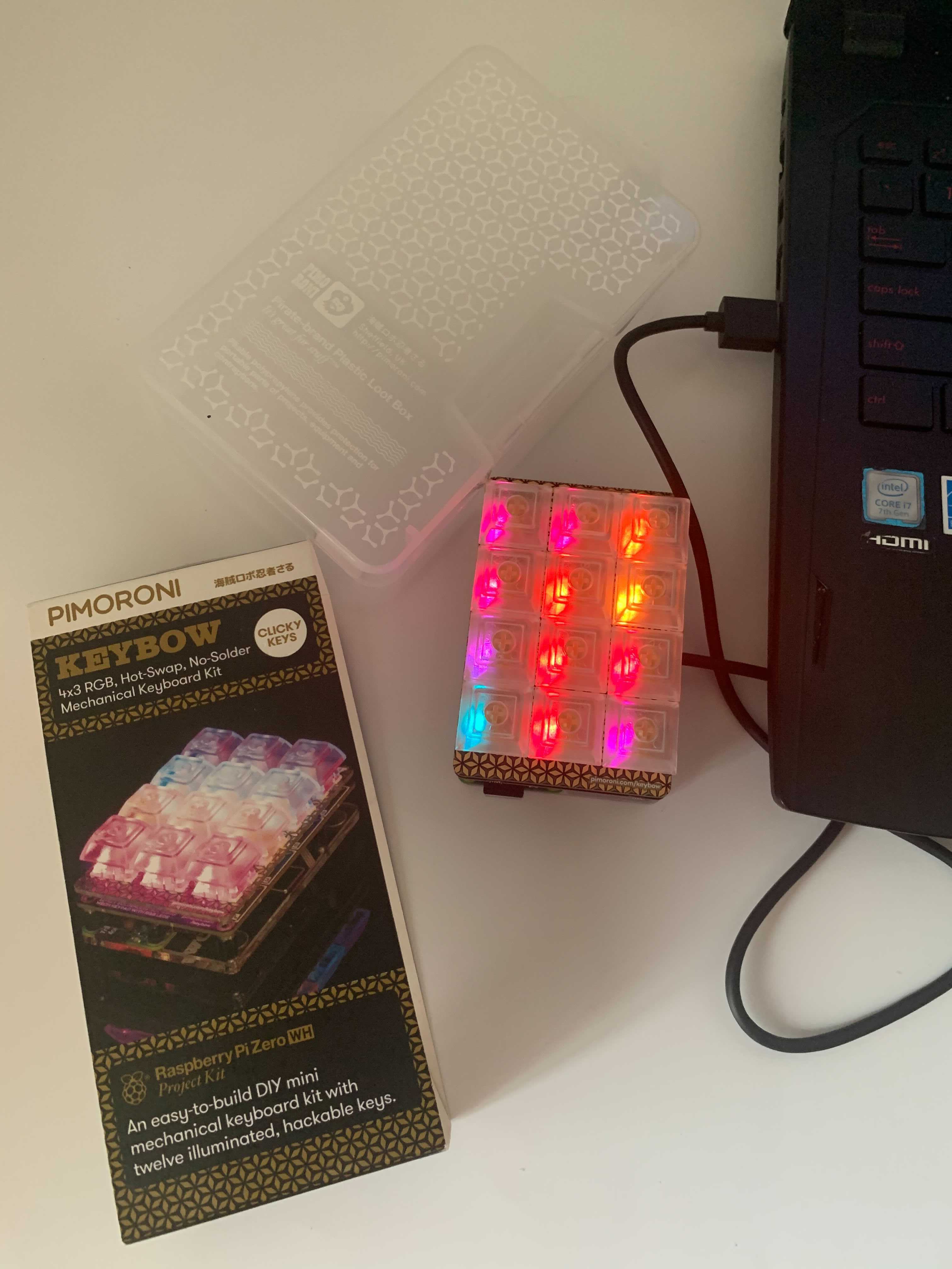 Angular Keybow Click-Clack, Checking in with the Keybow Kit – Get Hacking STEM Store