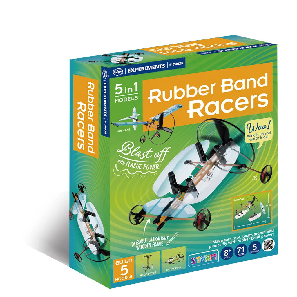 Gigo Experiments - Rubber Band Racers