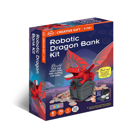 Gigo Creative Gift - Robotic Dragon Bank Kit