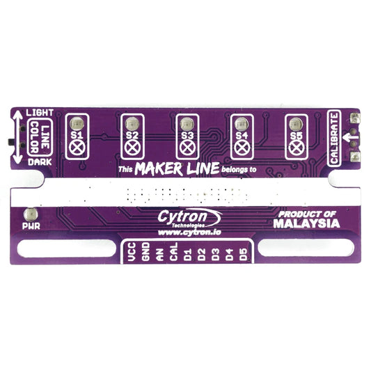 Maker Line: Simplifying Line Sensor For Beginner