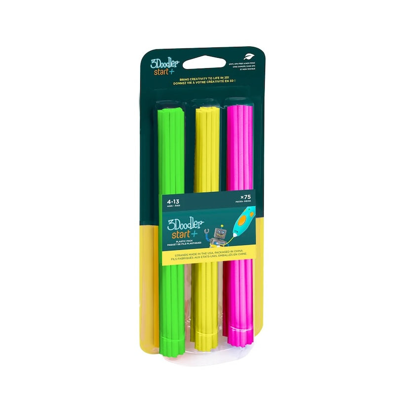 3Doodler Eco Plastic (Pack of 75 Strands)