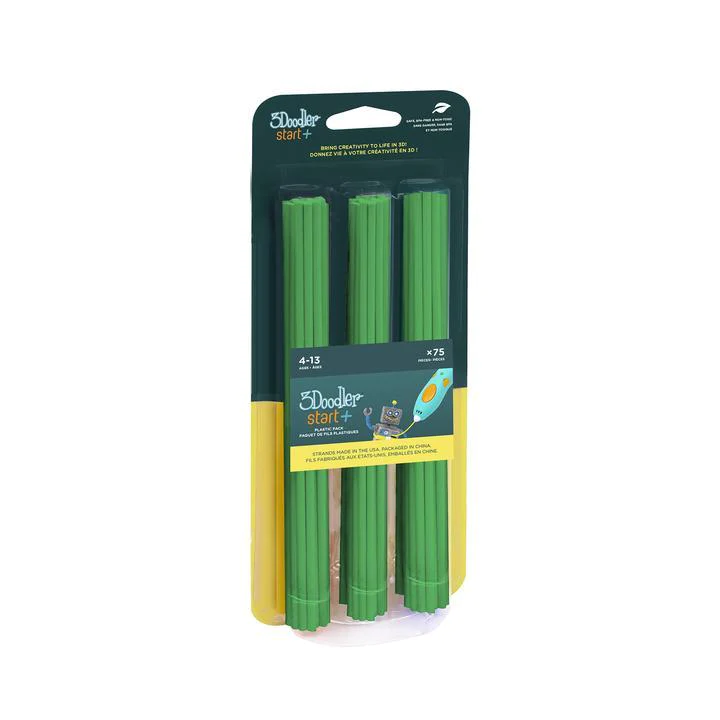 3Doodler Eco Plastic (Pack of 75 Strands)