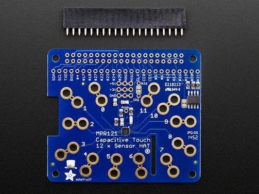 Adafruit Capacitive Touch HAT for Raspberry Pi - Mini Kit