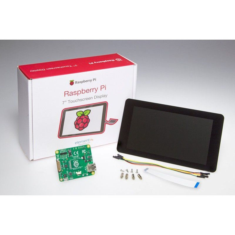 Raspberry Pi 7" Touch Screen Display, 10 Finger Capacitive Touch, Daughter Board