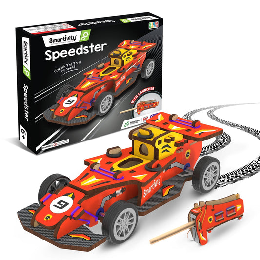 Smartivity STEMWheels Speedster DIY STEM Construction Toy