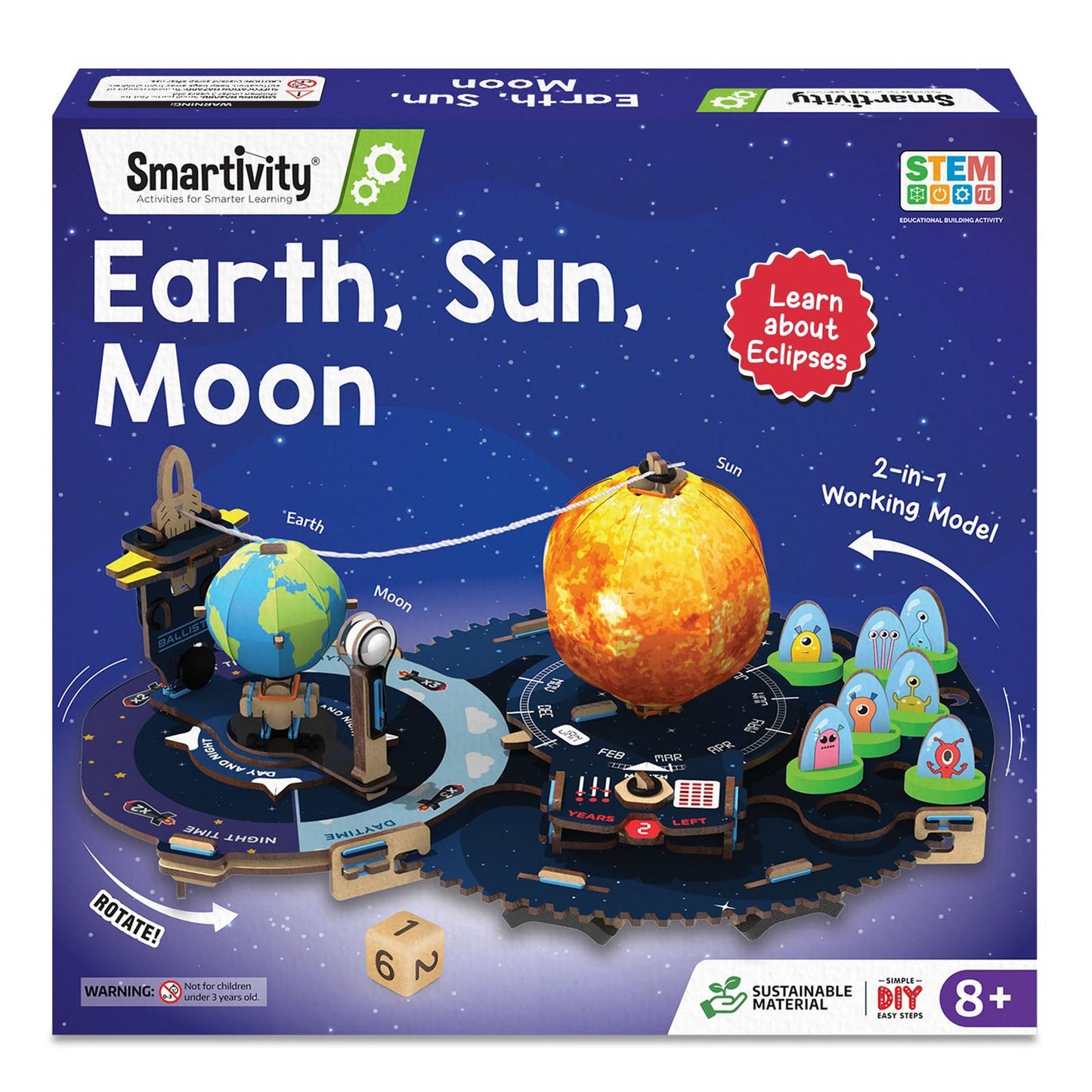 Smartivity Space Shooters DIY STEM Construction Toy