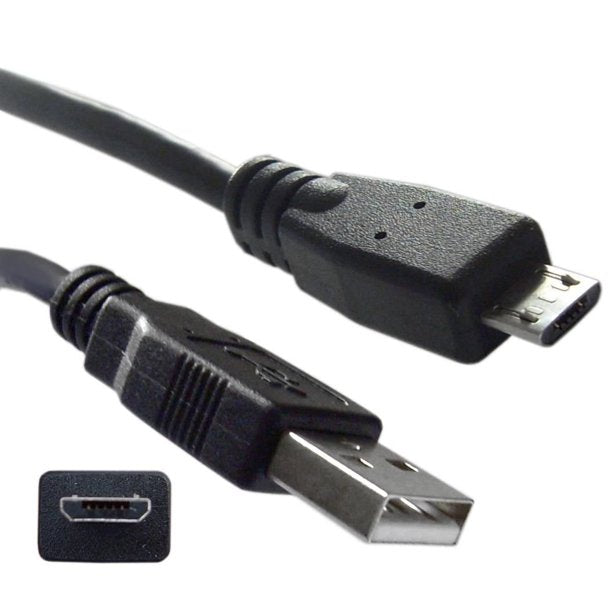 MicroUSB to USB A Data Cable (1m)