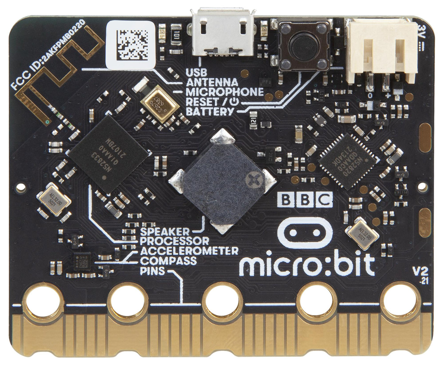 Hiwonder BBC microbit V2.0 Built-In Speaker &Microphone for micro bit STEM  Education