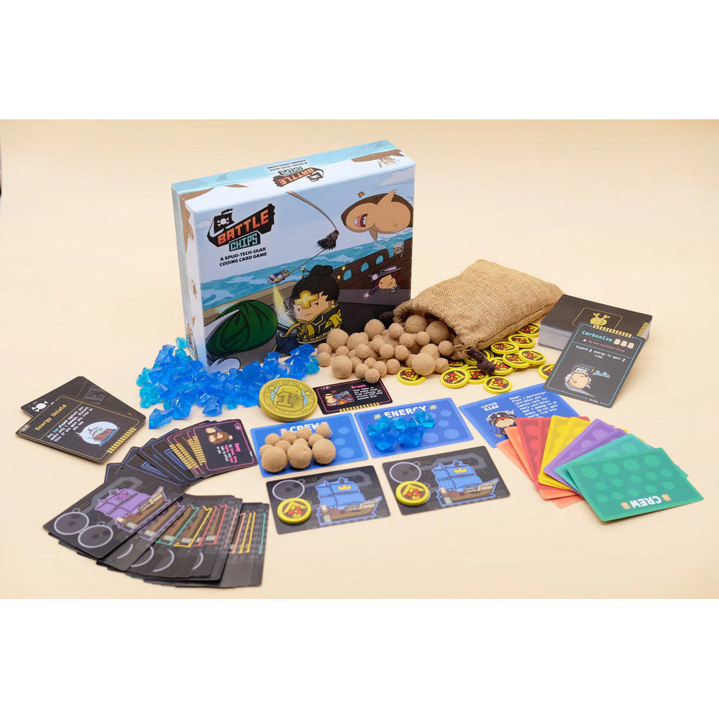 Potato Pirates: Battlechips Coding Card Game
