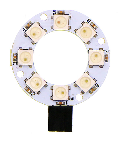 ElecFreaks 8-RGB WS2812 Rainbow LED Ring