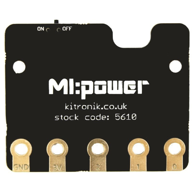 Kitronik MI:power micro:bit board