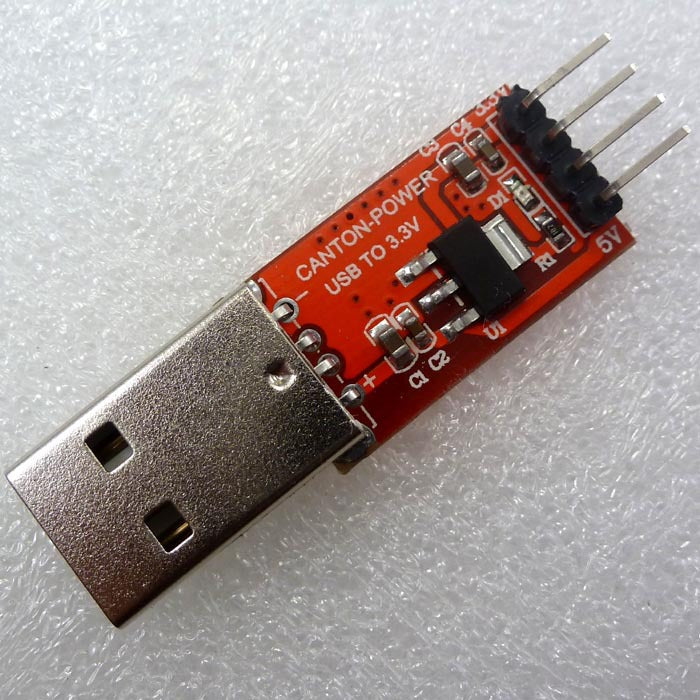 USB A to 5V & 3.3V Power Supply Module
