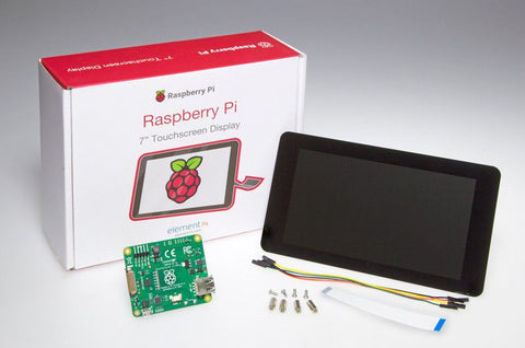 Raspberry Pi 7" Touch Screen Display, 10 Finger Capacitive Touch, Daughter Board