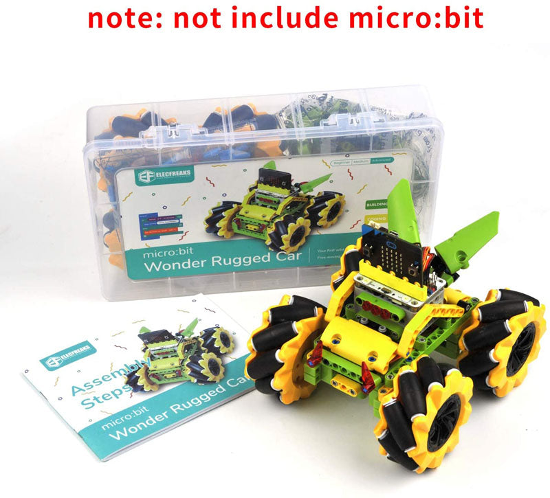 micro:bit Wonder Rugged Car kit (without micro:bit))