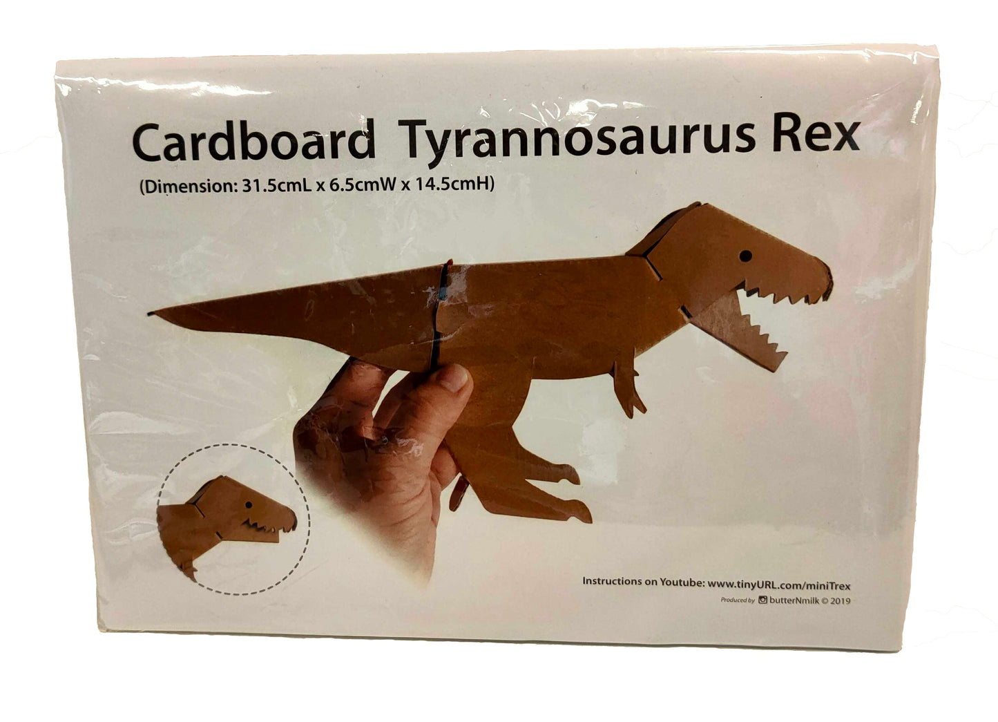 3D Diecut Cardboard T-Rex