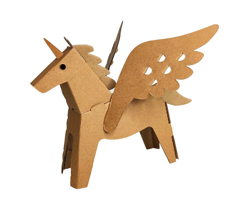 3D Diecut Cardboard Unicorn