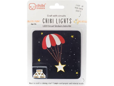 Chibitronics Chibi Lights LED Circuit Stickers Intro Kit