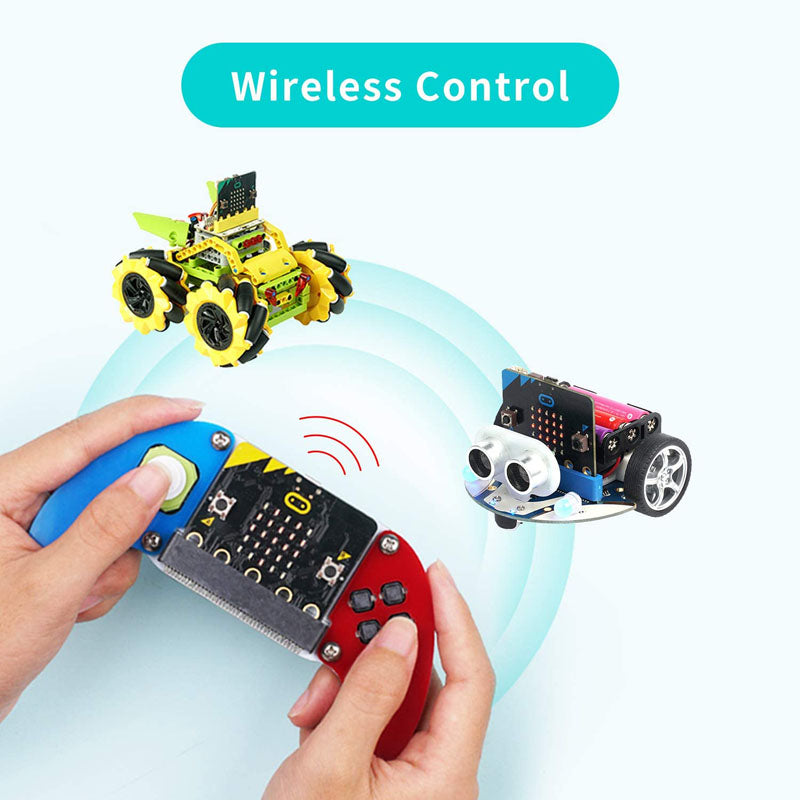 ElecFreaks Joystick:bit 2 Kit: Remote Controller (with Acrylic Handle) for micro:bit